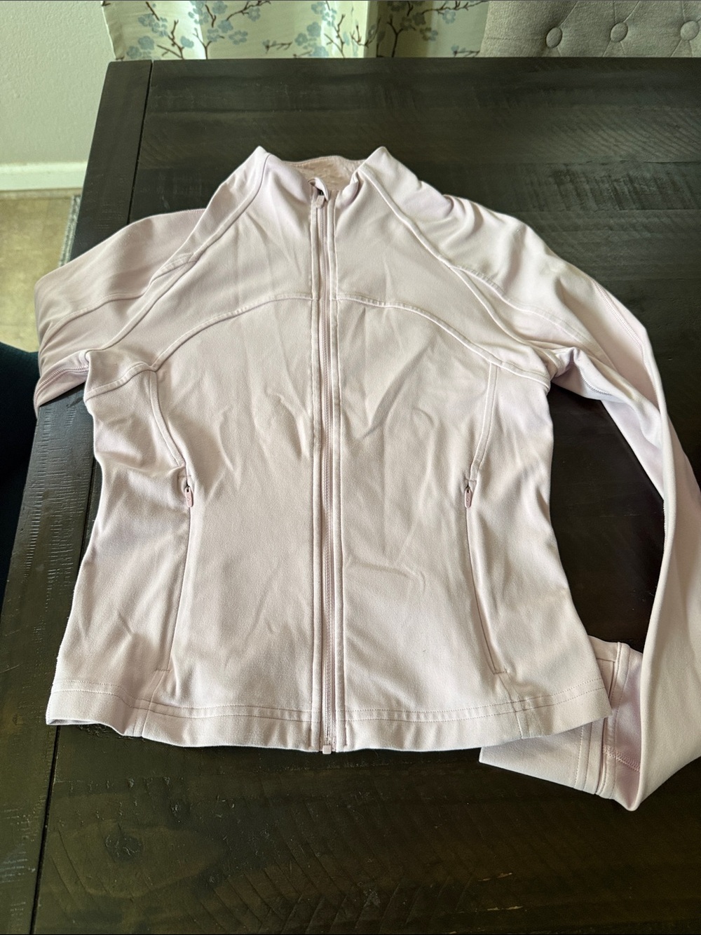 lululemon athletica Pale Pink Full-Zip Utility Jacket